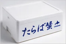 MDLシリーズ印字事例(発泡スチロールへの印字/青色)