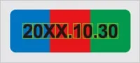 印字の背景が多色の場合のPCi500での取込画像イメージ