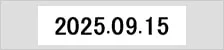 サーマルプリンタ印字見本