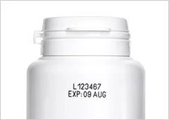 UVレーザーマーカーLinx UVG5 印字サンプル