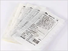 THP600シリーズの袋印字サンプル写真