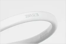 UVレーザーマーカーLinx UVG5　ケーブルへの印字例
